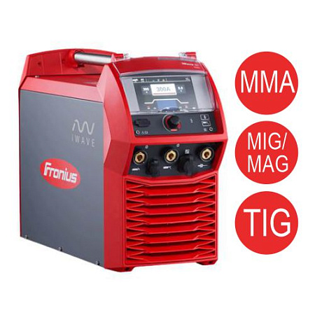 Аппарат сварочный FRONIUS iWave 300i DC (TIG/MMA/MIGMAG)