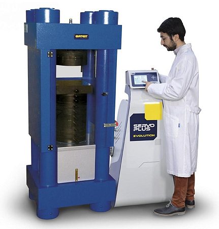 Автоматический испытательный пресс на 5000кН MATEST C086-03N