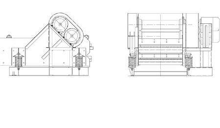 Грохот самобалансный легкого типа ГСЛ 052